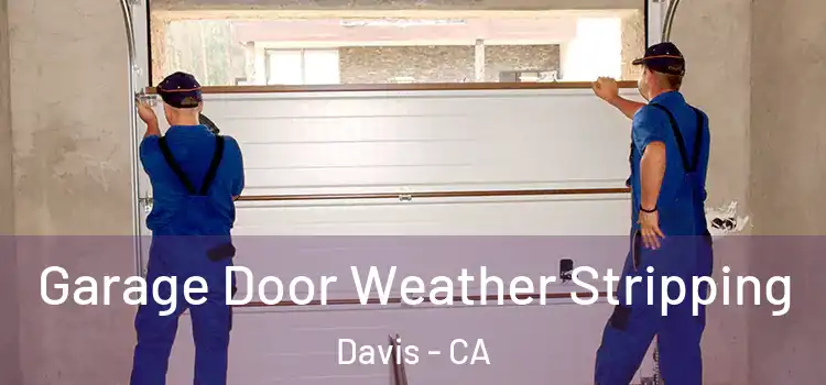  Garage Door Weather Stripping Davis - CA