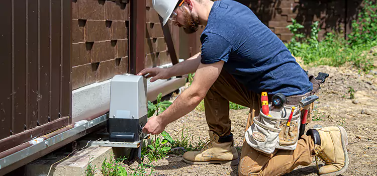 Electric Driveway Gate Installation Davis